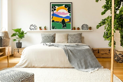 „Wanderlust” Unikatowy Plakat z Twojego Zdjęcia