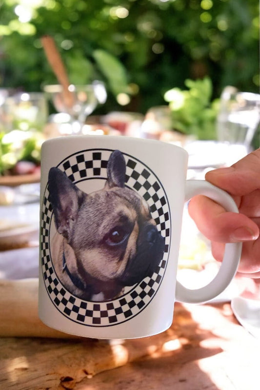Personalizowany Kubek ze zdjęciem Twojego Pupila / Szachownica