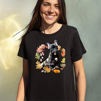 T-shirt z nadrukiem Twój Pupil na koszulce Biały / Czarny / Unisex / Jesień 7