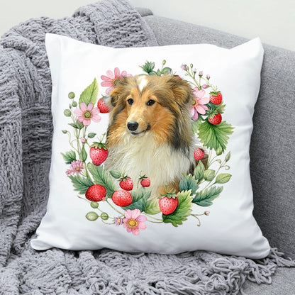 Personalizowany Prezent Poduszka z Twoim Pupilem / Truskawki 2