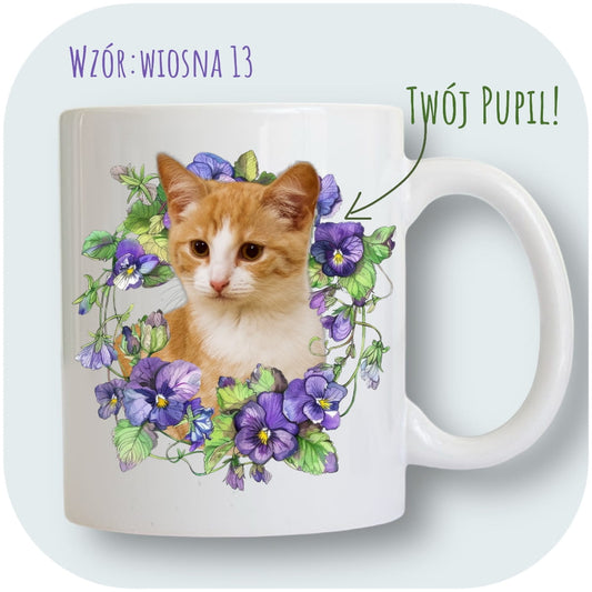 Personalizowany Kubek ze zdjęciem Twojego Pupila / Wiosna 13