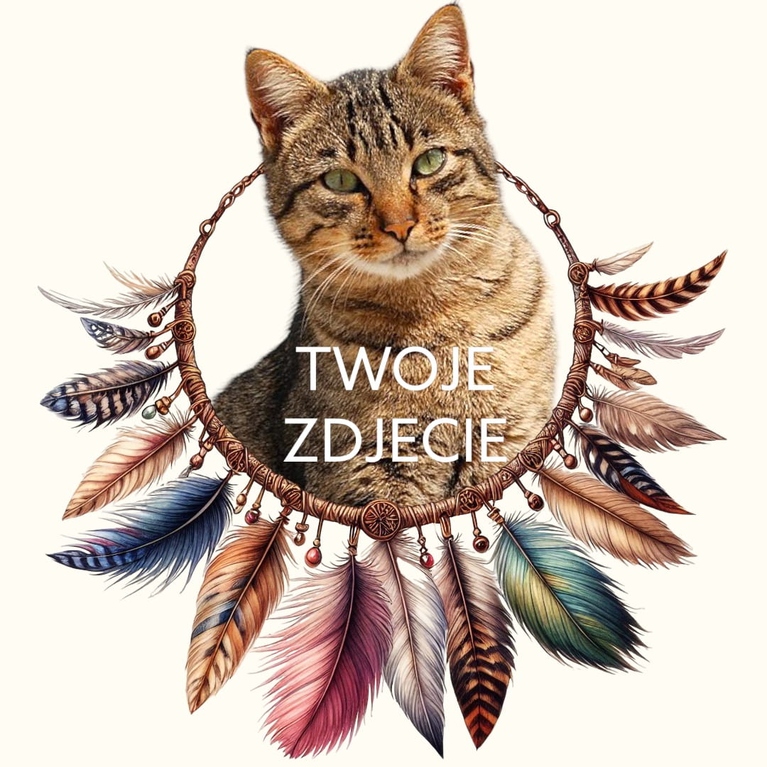Koszulka z Twoim Pupilem Personalizacja / Biała / Czarna / Dziecięca Unisex / Boho