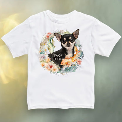 Koszulka z Twoim Pupilem Personalizacja / Biała / Czarna / Dziecięca Unisex / Morskie opowieści 4