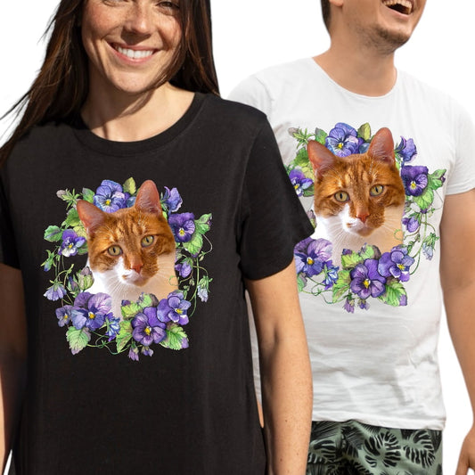 T-shirt z nadrukiem Twój Pupil na koszulce Biały / Czarny / Unisex / Wiosna 13