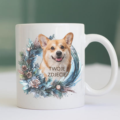 Personalizowany Kubek ze zdjęciem Twojego Pupila / Boże Narodzenie 3
