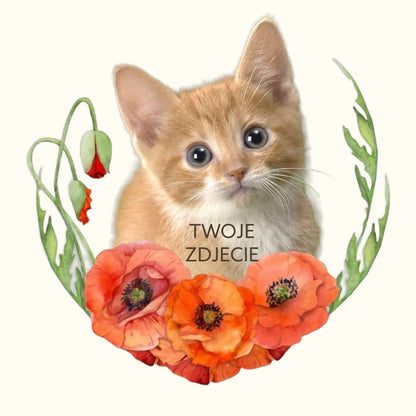 Personalizowany Kubek ze zdjęciem Twojego Pupila / Maki 1