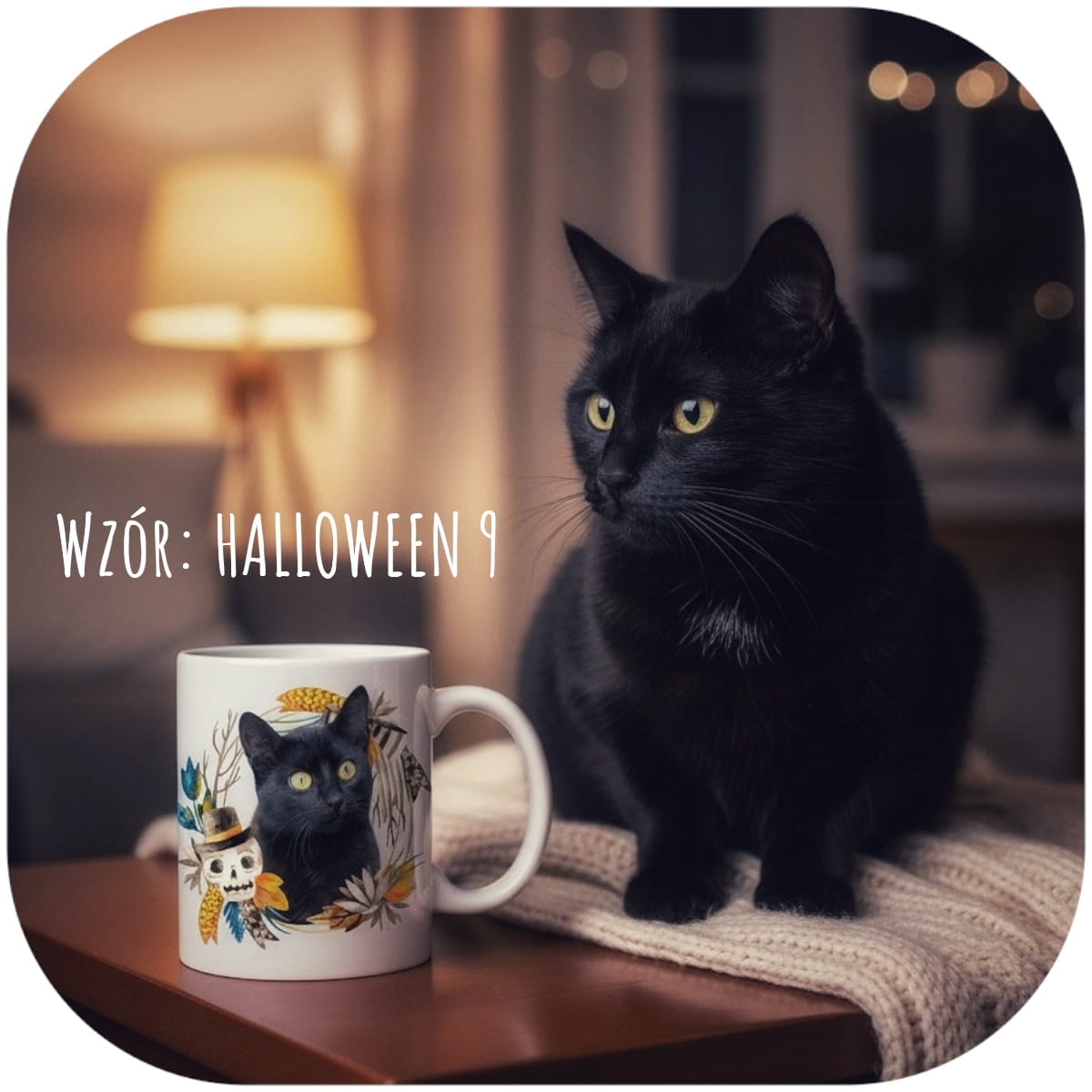 Personalizowany Kubek ze zdjęciem Twojego Pupila / Halloween 9