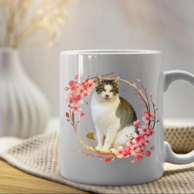Personalizowany Kubek ze zdjęciem Twojego Pupila / Wiosna 1