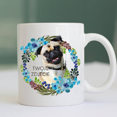 Personalizowany Kubek ze zdjęciem Twojego Pupila / Wiosna 2