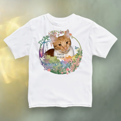 Koszulka z Twoim Pupilem Personalizacja / Biała / Czarna / Dziecięca Unisex / Magia 3