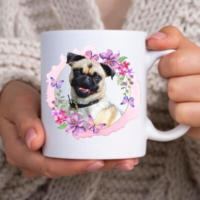 Personalizowany Kubek ze zdjęciem Twojego Pupila / Wiosna 9