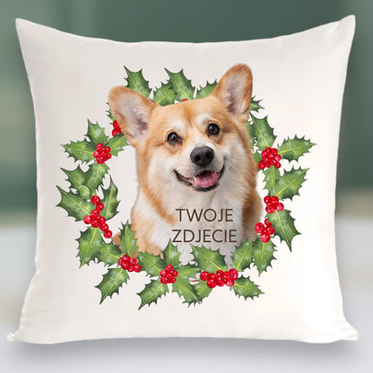 Personalizowany Prezent Poduszka z Twoim Pupilem / Boże Narodzenie 4
