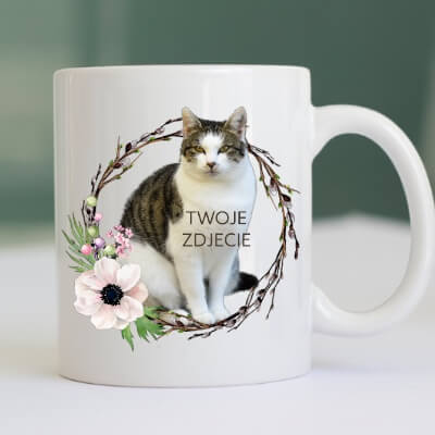 Personalizowany Kubek ze zdjęciem Twojego Pupila / Wiosna 7