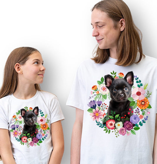 T-shirt z nadrukiem Twój Pupil na koszulce Biały / Czarny / Unisex / Wiosna 17