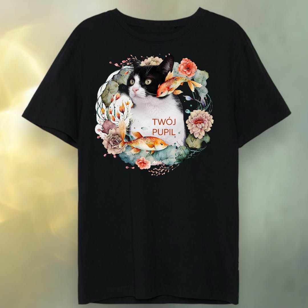 T-shirt z nadrukiem Twój Pupil na koszulce Biały / Czarny / Unisex / Morskie opowieści 3