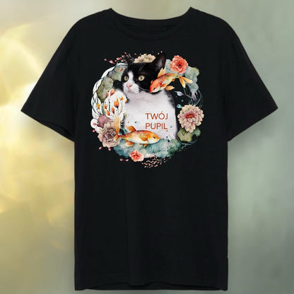 T-shirt z nadrukiem Twój Pupil na koszulce Biały / Czarny / Unisex / Morskie opowieści 3