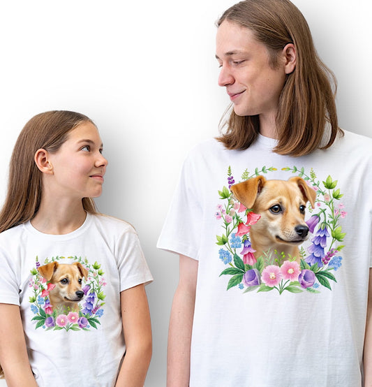 Koszulka z Twoim Pupilem Personalizacja / Biała / Czarna / Dziecięca Unisex / Wiosna 16