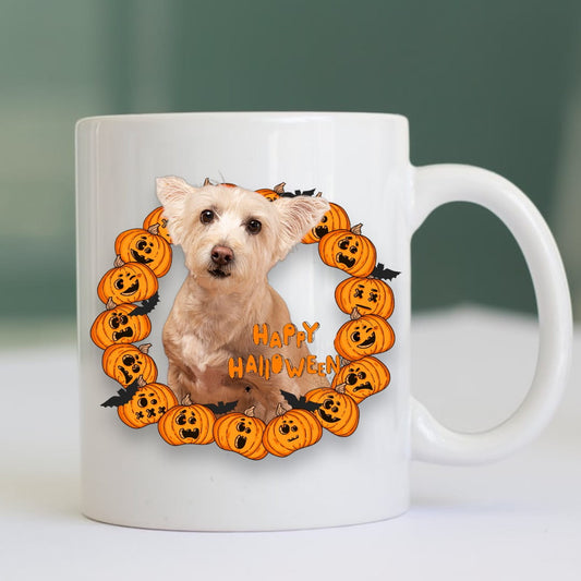 Personalizowany Kubek ze zdjęciem Twojego Pupila / Halloween 3