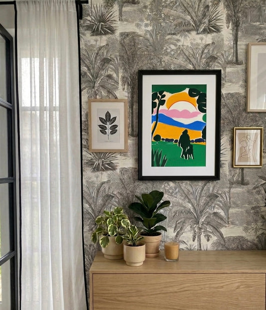 „Wanderlust” Unikatowy Plakat z Twojego Zdjęcia