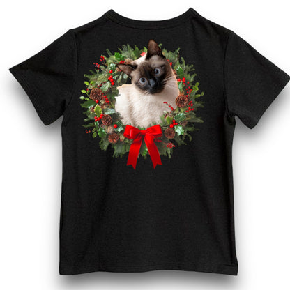 Koszulka z Twoim Pupilem Personalizacja / Biała / Czarna / Dziecięca Unisex / Boże Narodzenie 16