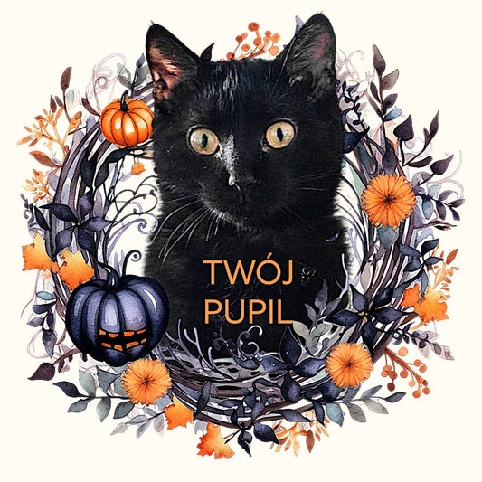 Personalizacja eko Torba ze zdjęciem Twojego Pupila / Halloween 1