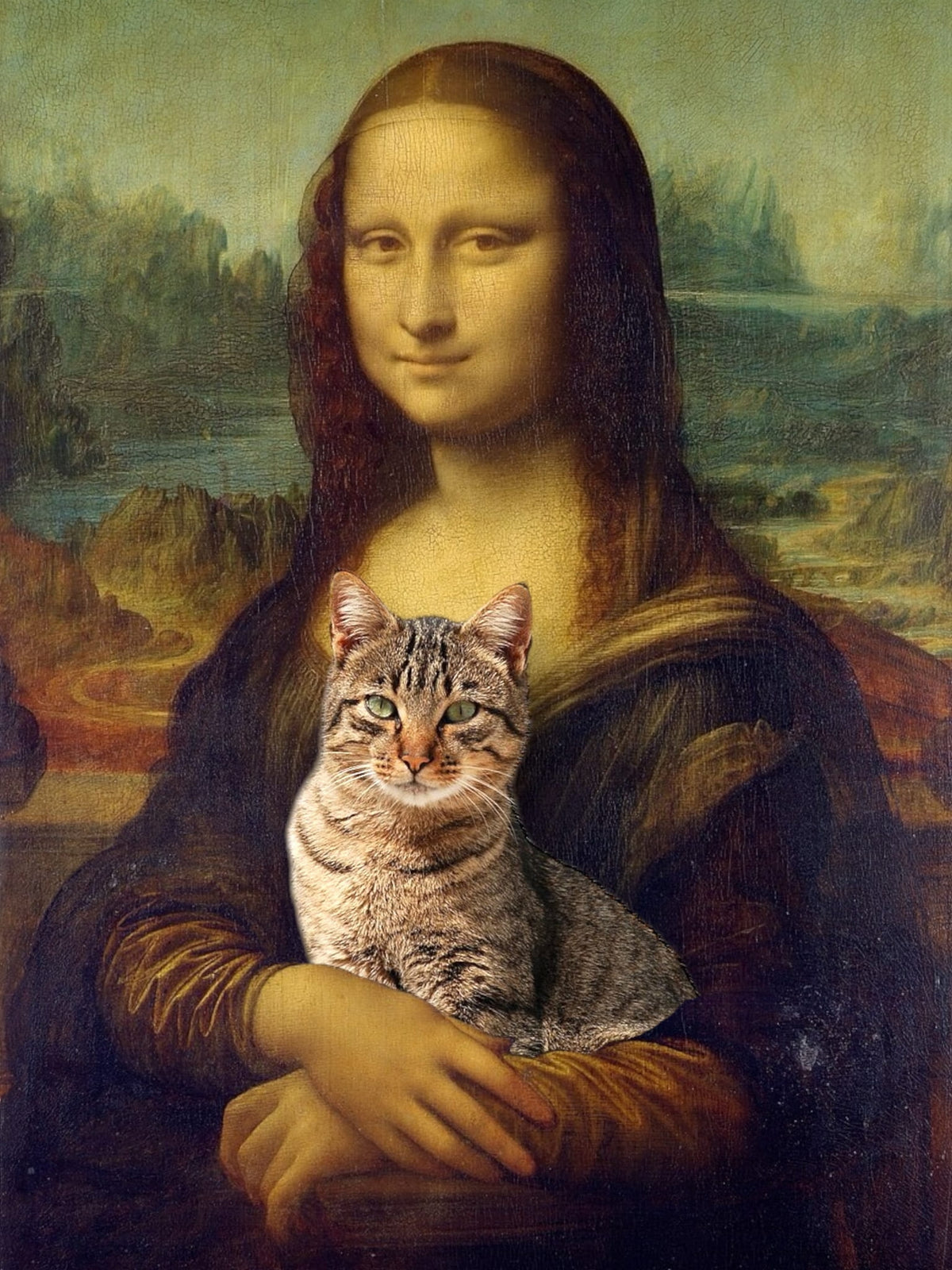 Personalizacja eko Torba ze zdjęciem Twojego Pupila / Mona Lisa