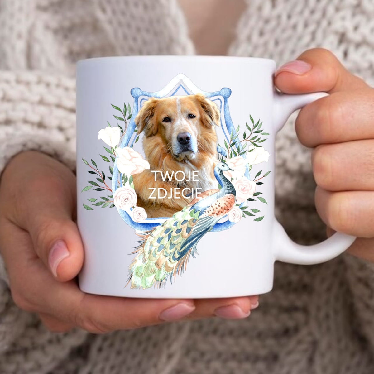 Personalizowany Kubek ze zdjęciem Twojego Pupila / Glam 1