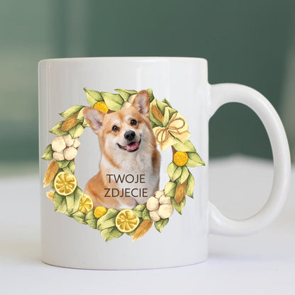 Personalizowany Kubek ze zdjęciem Twojego Pupila / Cytryny 3