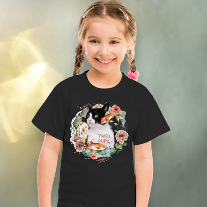 Koszulka z Twoim Pupilem Personalizacja / Biała / Czarna / Dziecięca Unisex / Morskie opowieści 3