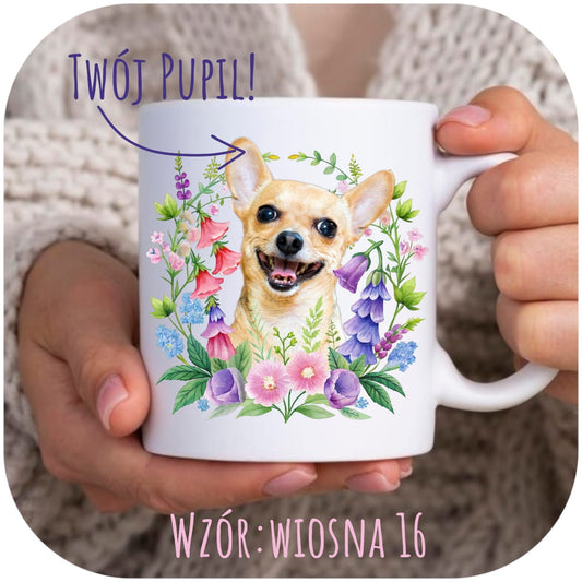 Personalizowany Kubek ze zdjęciem Twojego Pupila / Wiosna 16