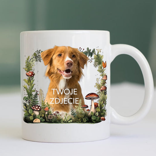 Personalizowany Kubek ze zdjęciem Twojego Pupila / Las 2
