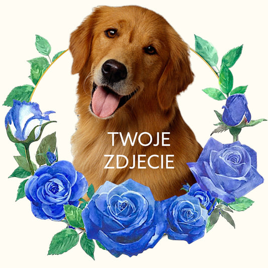 Personalizowany Kubek ze zdjęciem Twojego Pupila / Róża 4