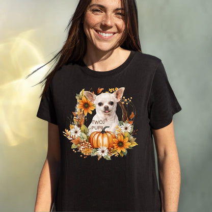 T-shirt z nadrukiem Twój Pupil na koszulce Biały / Czarny / Unisex / Jesień 3