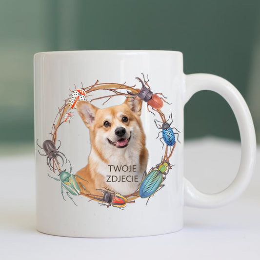 Personalizowany Kubek ze zdjęciem Twojego Pupila / Żuki 1
