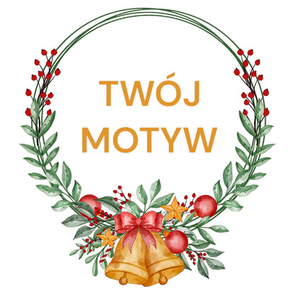 Koszulka z Twoim Pupilem Personalizacja / Biała / Czarna / Dziecięca Unisex / Boże Narodzenie 15
