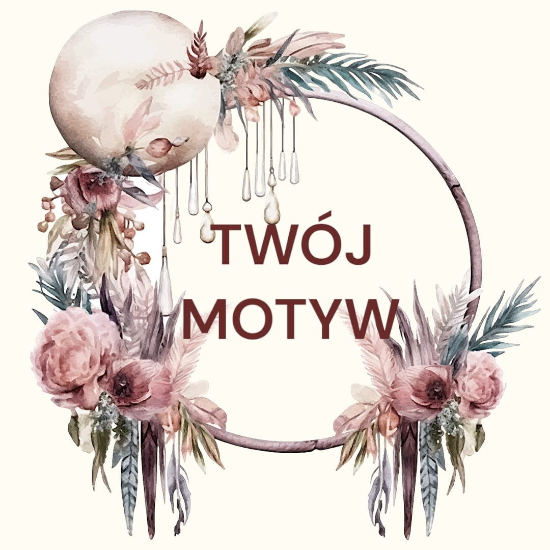 Koszulka z Twoim Pupilem Personalizacja / Biała / Czarna / Dziecięca Unisex / Boho 2