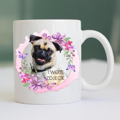 Personalizowany Kubek ze zdjęciem Twojego Pupila / Wiosna 9