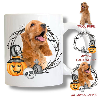 Personalizowany Kubek ze zdjęciem Twojego Pupila / Halloween 7