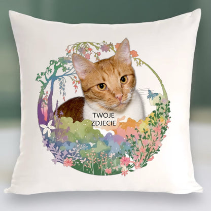 Personalizowany Prezent Poduszka z Twoim Pupilem / Magia 3