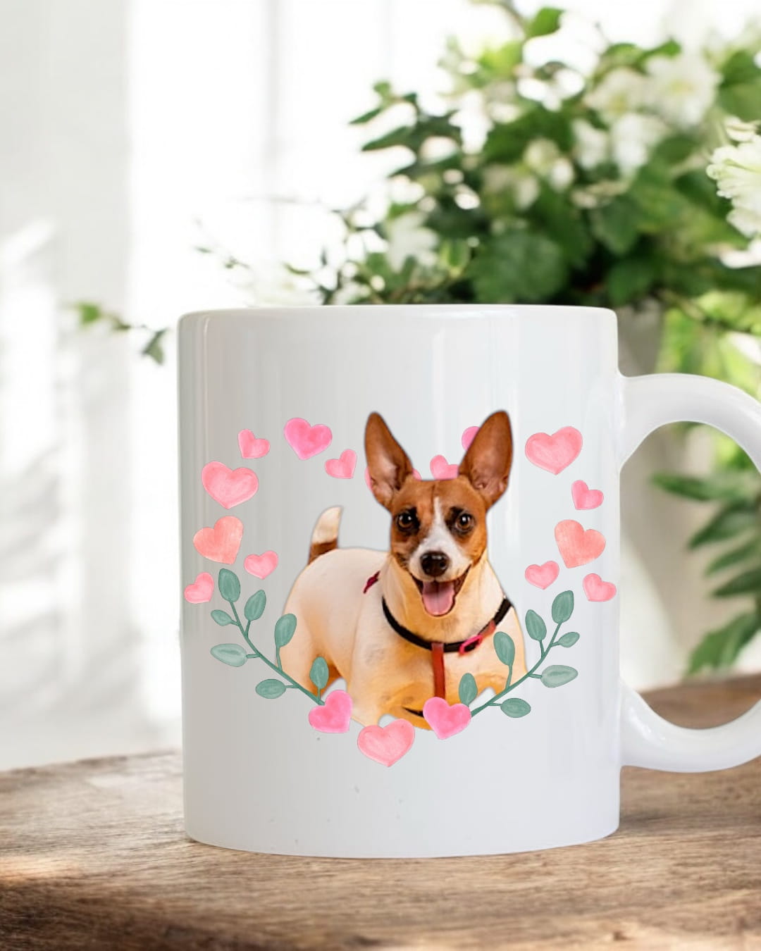 Personalizowany Kubek ze zdjęciem Twojego Pupila / Serce 18