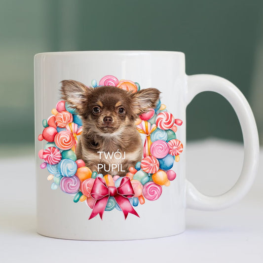 Personalizowany Kubek ze zdjęciem Twojego Pupila / Cukierki 1