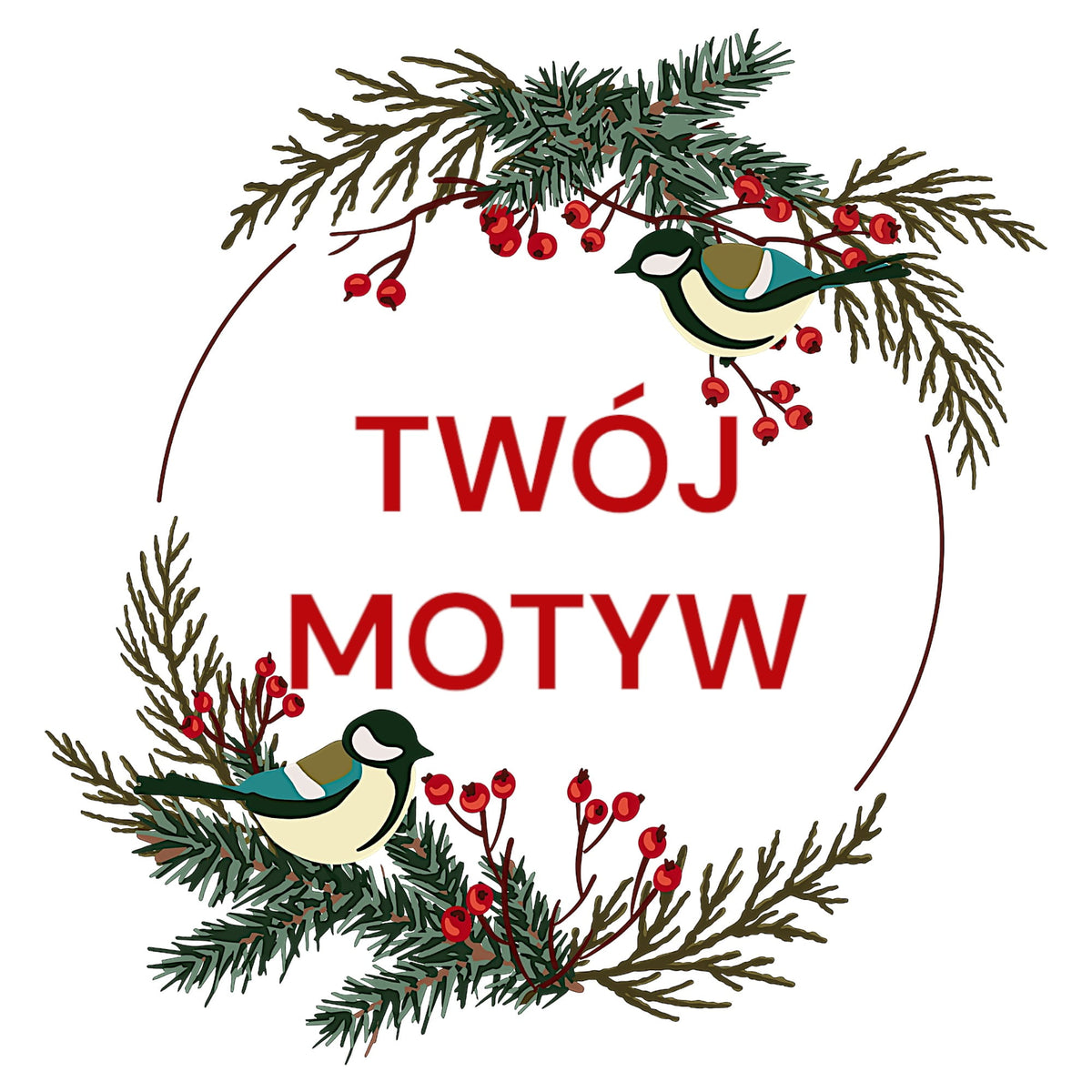 Koszulka z Twoim Pupilem Personalizacja / Biała / Czarna / Dziecięca Unisex / Boże Narodzenie 29