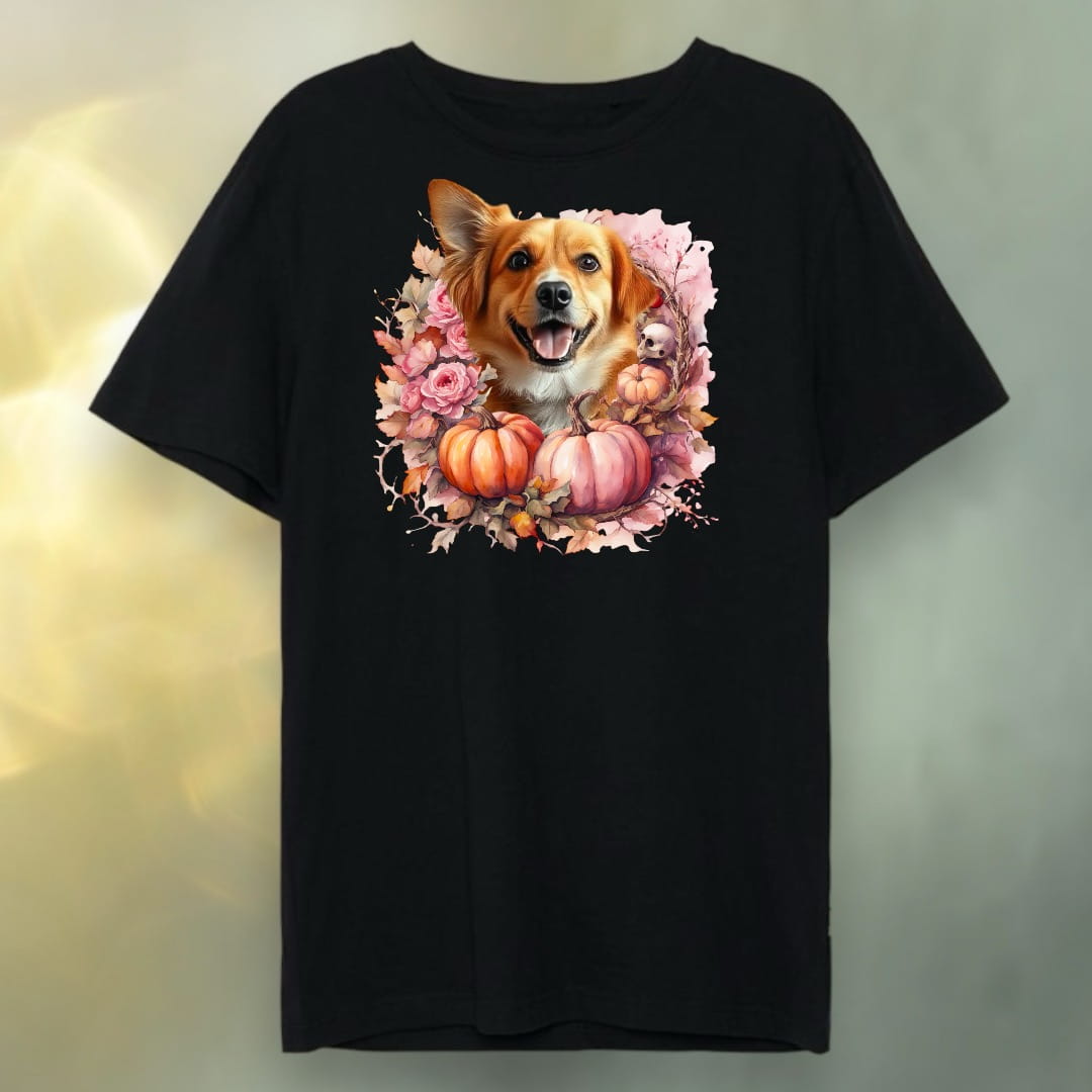 T-shirt z nadrukiem Twój Pupil na koszulce Biały / Czarny / Unisex / Jesień 8