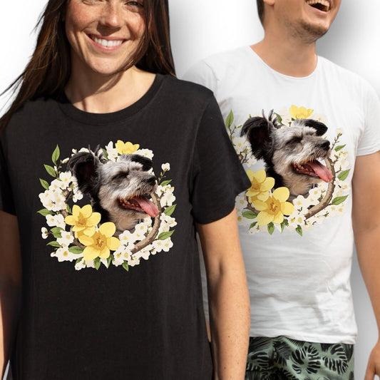 T-shirt z nadrukiem Twój Pupil na koszulce Biały / Czarny / Unisex / Wiosna 18