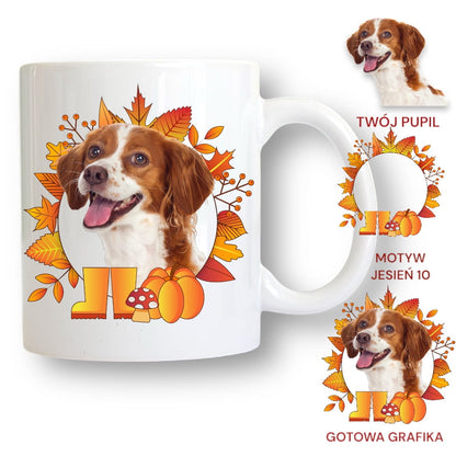 Personalizowany Kubek ze zdjęciem Twojego Pupila / Jesień 10