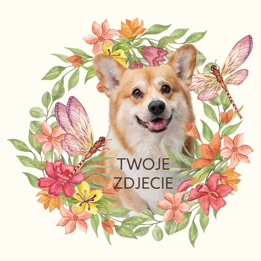 Personalizacja eko Torba ze zdjęciem Twojego Pupila / Ważki 1