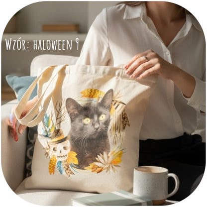 Personalizacja eko Torba ze zdjęciem Twojego Pupila / Halloween 9
