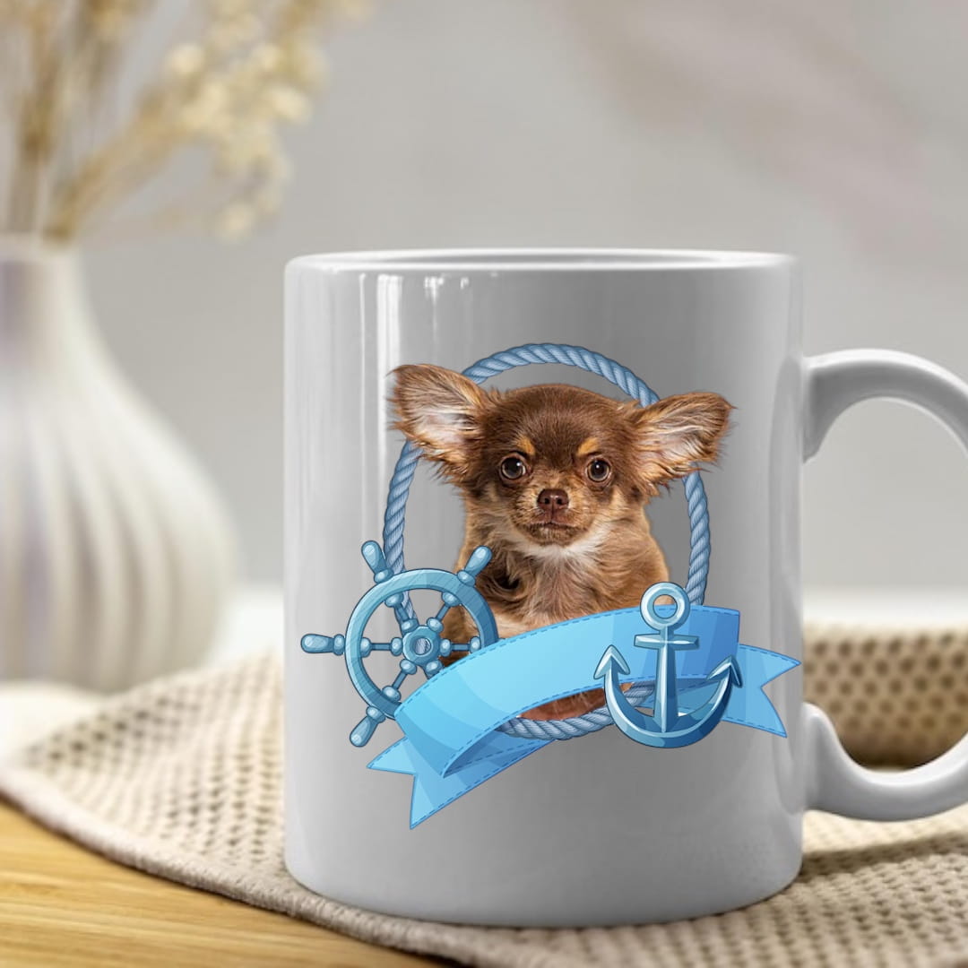 Personalizowany Kubek ze zdjęciem Twojego Pupila / Morskie opowieści 2