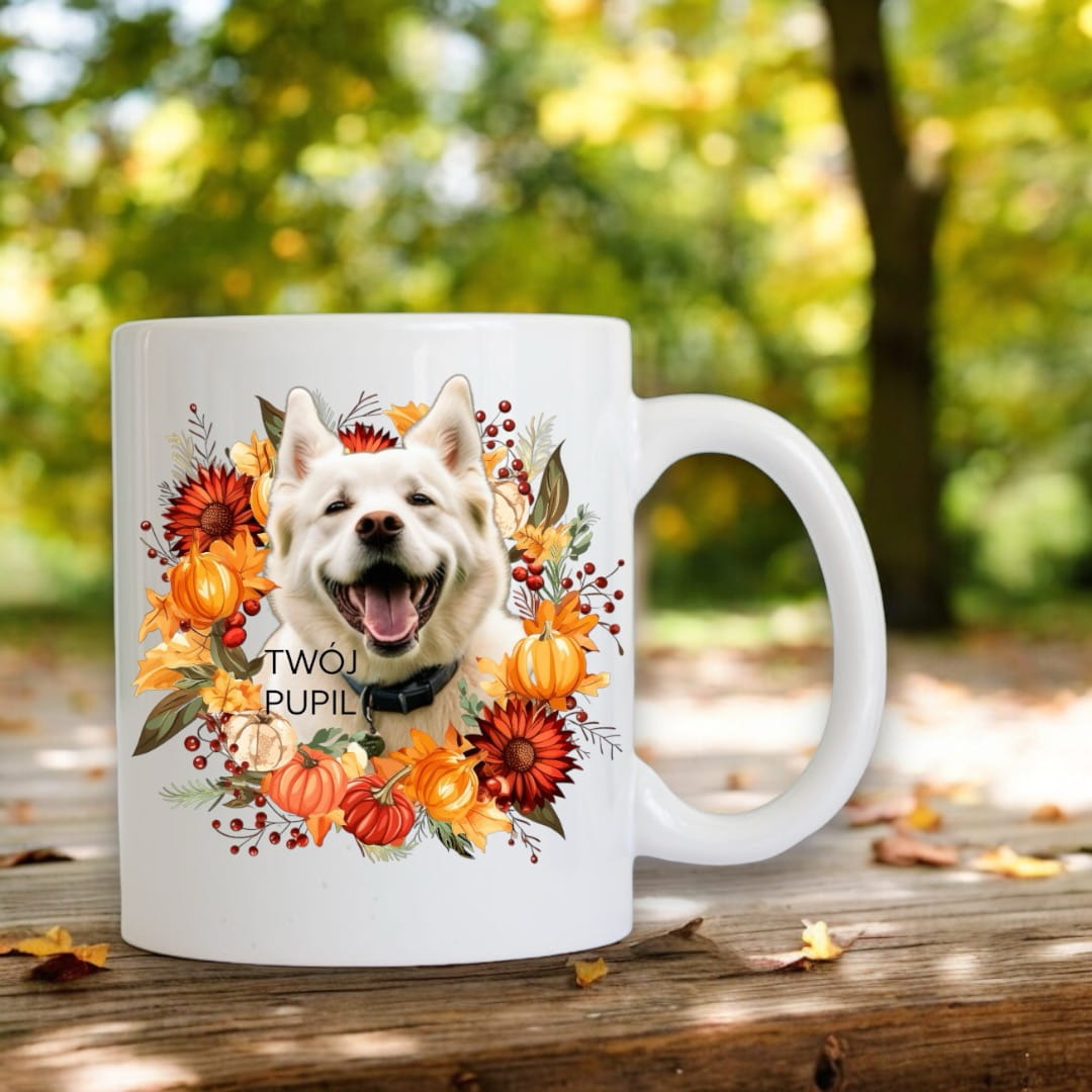 Personalizowany Kubek ze zdjęciem Twojego Pupila / Jesień 5