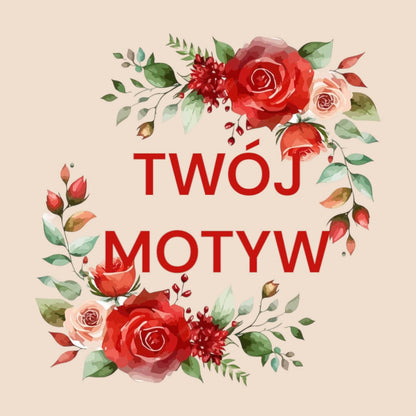 Personalizowany Kubek ze zdjęciem Twojego Pupila / Róża 3